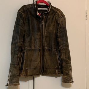 Men’s Leather Gap jacket